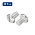 thumbnail image 3 of 304 Stainless Steel Machine Screws, 10 Pack M6x10mm Slotted Drive Pan Head Screw Bolts, 3 of 5