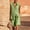 Green, variant on Funeral Outfit Formal 2 Piece Sets Women's Summer Casual Set with Collar Button Sleeveless Shirt and Wide Leg Shorts Set Two Piece Set Black L