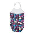 thumbnail image 2 of FOR U DESIGNS Casual Halter Neck Swimsuit for Girls Hippie Alpaca Heart Lace-up Swimwear Size 5-6T Fashion Cute One-Piece Sleeveless Bathing Suits, 2 of 6