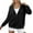 Black, variant on Zeagoo Zip Up Hoodies Coat Women Casual Jacket with Pockets Athletic Solid Long Sleeve Lightweight Oversized Sweatshirts