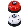 thumbnail image 1 of HLONK 2pcs Metal Pet Dog Interactive Toy Dog Training Bell Pet Potty Training Bells, 1 of 7