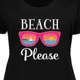thumbnail image 4 of Inktastic Beach Please Sunglasses Gift Women's Plus Size T-Shirt, 4 of 5