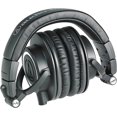 thumbnail image 3 of Audio-Technica ATH-M50x Professional Monitor Headphones Black + Slappa Full Sized HardBody PRO Headphone Case SL-HP-07 + Bundle, 3 of 3