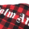 thumbnail image 4 of PALM ANGELS camisa a cuadros con letras, Top de algodón Artsy con botones1, 4 of 4