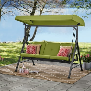 Skonyon Outdoor Patio Swing Chair, How To Recover Outdoor Swing Cushions From Wall