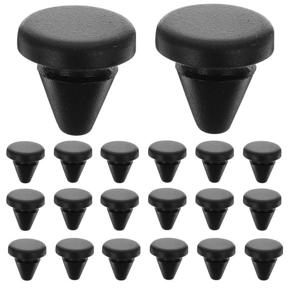 ColoMX 20pcs φ6.0 enchufes de goma de silicona para sellado de alta temperatura anti colisión y amortiguación suave y flexible para varios agujeros