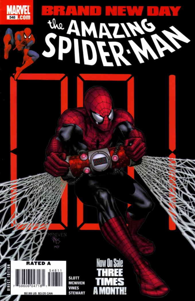 Cover of The Amazing Spider-Man #548