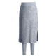 thumbnail image 1 of Pantalones tipo falda con leggings gruesos y afelpados para mujer: ropa informal cálida para el invierno, tallas L-XXXXL con detalles de cintura/cadera/longitud; lavables a mano y a máquina, 1 of 5