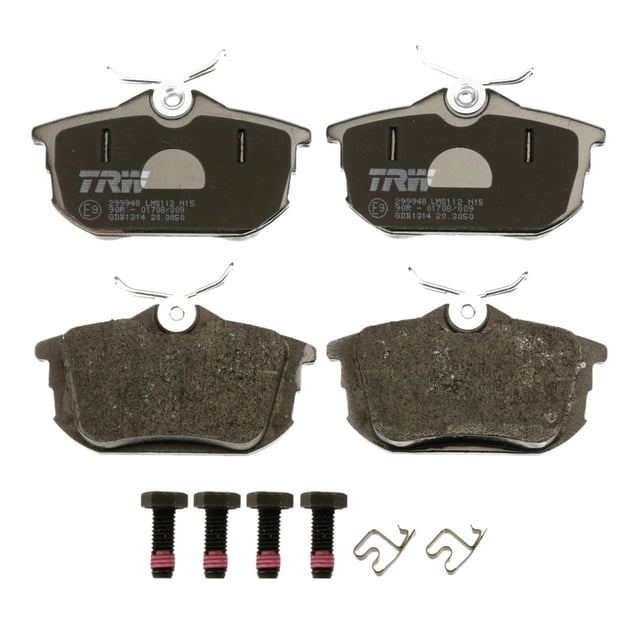 Balatas Bajos Metales S80 2007 A 2008 Volvo L6 3.2L Traseras TRW .