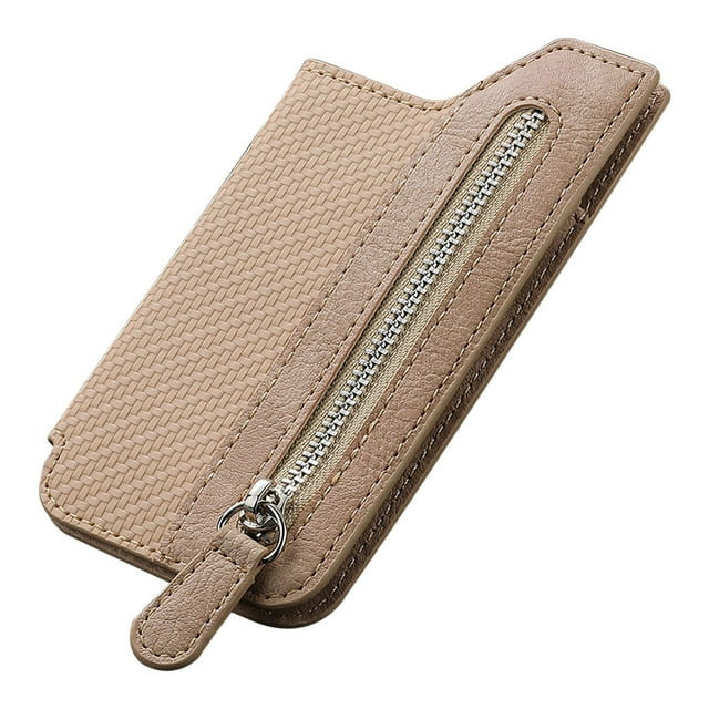 Birdeem Mobile Phone Card Case, Left and Right Flip Covers, Multiple Card Holder, Zipper, Mobile Phone Bag, Personalized Back Sticker Card Case