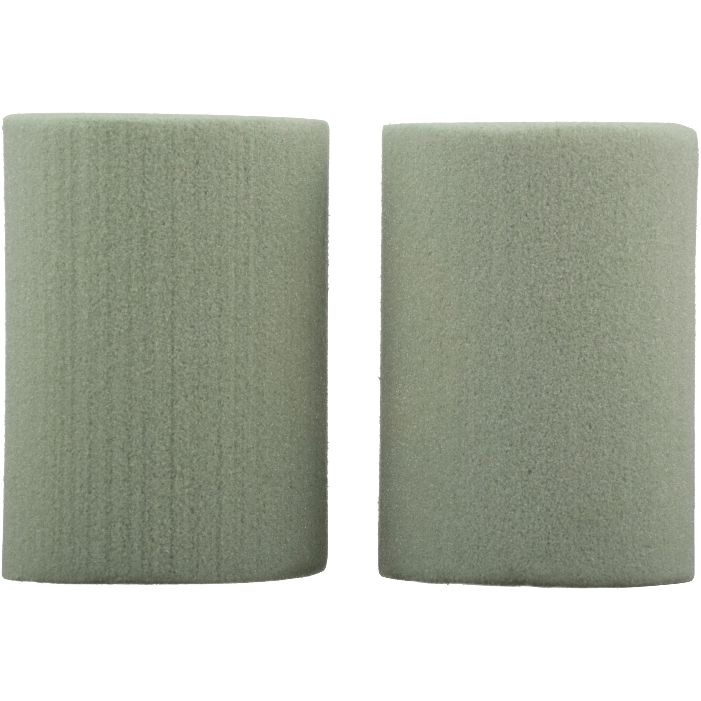 FloraCraft Floral Dry Foam 2 Piece Mug Plug 2.6 inch x 3.7 inch Green