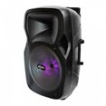 thumbnail image 2 of Axess Bluetooth 15 inch PA Speaker 600 Watts LEDFM RadioRemote & Mic Included, 2 of 3
