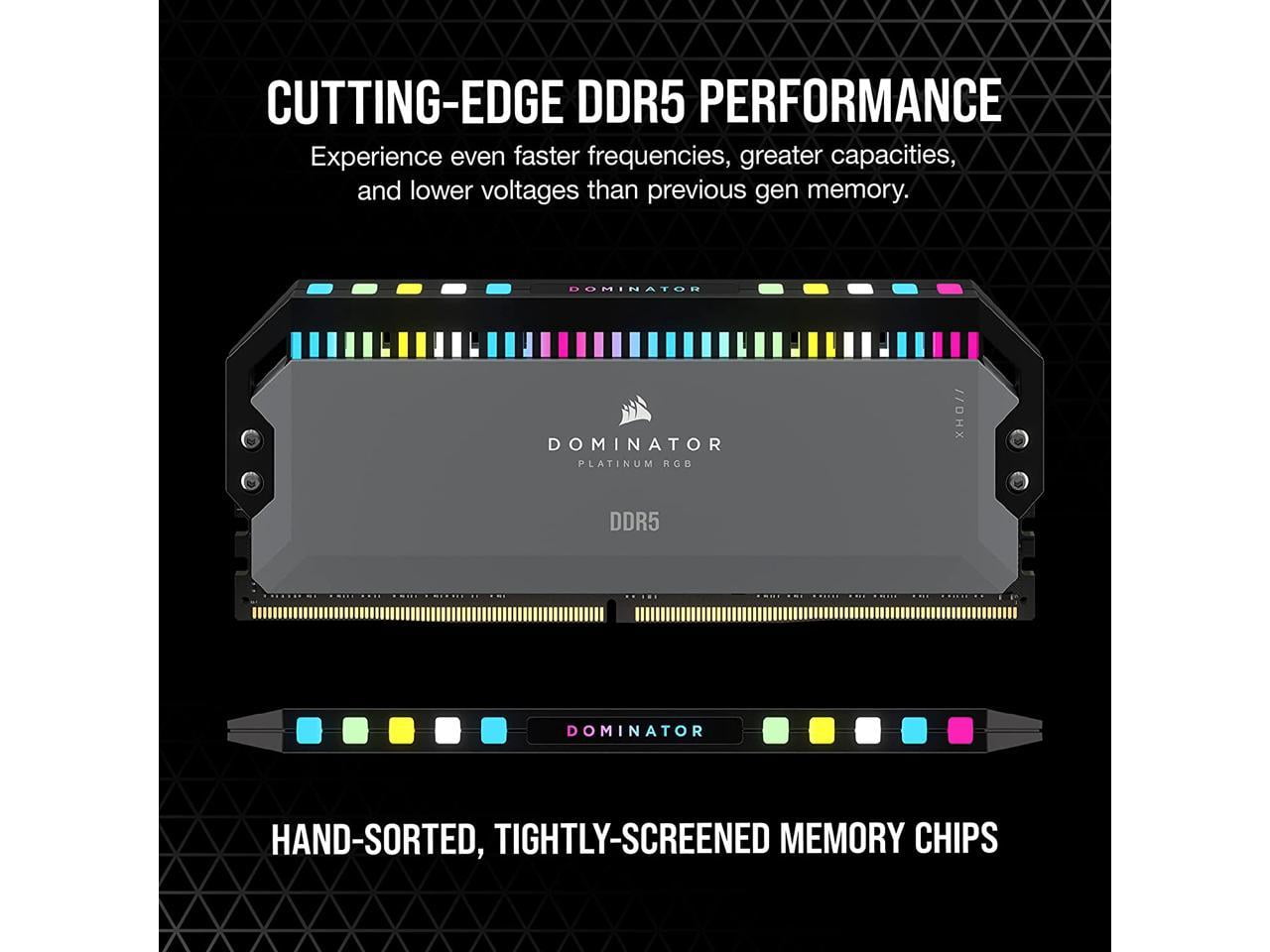CORSAIR Dominator Platinum RGB - DDR5 - kit - 64 GB: 2 x 32