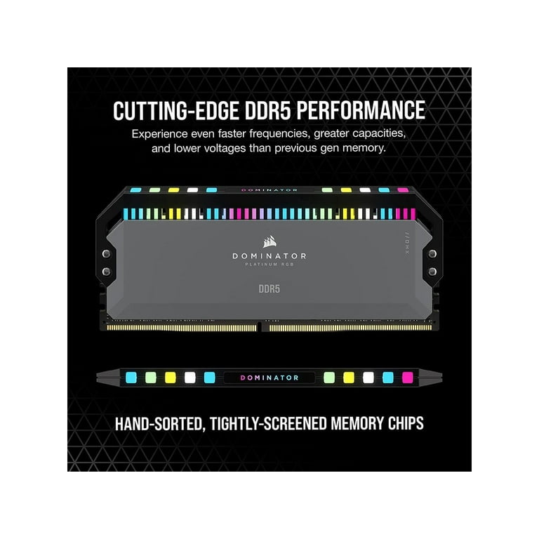 CORSAIR Dominator Platinum RGB 64GB (2 x 32GB) 288-Pin PC
