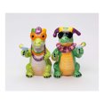 thumbnail image 2 of Ceramic Mardi Gras Crocodiles Salt and Pepper Shakers, Festive Decor, Kitchen Decor, Gift for Her, 2 of 3