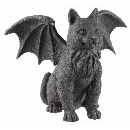 - Winged Cat Gargoyle Statue Sculpture - Purr-fect Gift