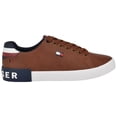 thumbnail image 4 of Zapatilla Tommy Hilfiger Rezz para hombre, color coñac, talla 10.5 US, 4 of 6