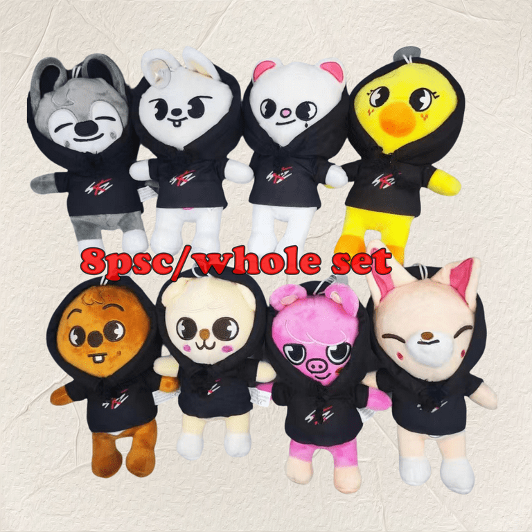 skzooぬいぐるみ 8体セット Amazon.com: SKZOO 7.8in 8SET Plush | The Initial Hoodie Image