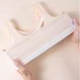 thumbnail image 4 of LYMAYTER Girls Training Bra Teens Cotton Sports Bra Teenage Wirefree Bralette U Shape Back Crop Tops Vest 13-18Y, 4 of 8