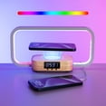 thumbnail image 4 of Uervoton Bedside Table Lamp Wireless Charger: Touch Nightstand Lamp with USB Port | Desk Lamp with RGB Modern LED Light with Dimmable for Bedroom, Living Room, Office, 4 of 10