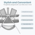 thumbnail image 3 of Dream On Me Karley Bassinet, Grey, 3 of 10