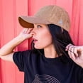 thumbnail image 5 of ATZI Classic Corduroy Baseball Cap Vintage Hat Casual Prep Golf Fashion Stylish Mens Womens Dad 6 Panel Adjustable Strap, 5 of 7