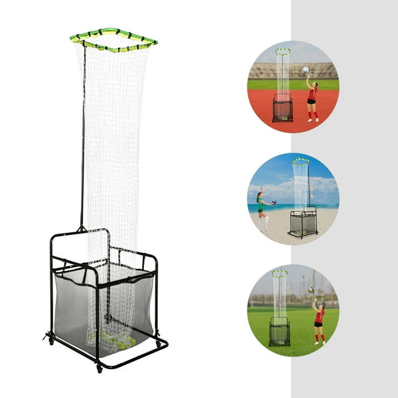 TFCFL Volleyball Training Equipment Volleyball Setting Trainer Adjustable Height & Angle