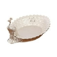 thumbnail image 5 of WeiLaiKeQi Decorative Fruit Bowl Peacock Shape Compact for Desktop Dinning Room Holiday, 5 of 9