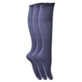 thumbnail image 2 of Childrens Girls Plain Knee High School Socks (Pack Of 3), 2 of 2