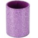 thumbnail image 2 of Makeup Brushes Holder Pen Holder Cylinder Simple Design Decoration Storage Holder Purple 9.70X7.50X7.50CM Stationery Storage 1Set, 2 of 4