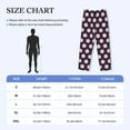 thumbnail image 2 of Salouo Pink Groovy Disco Ball Print Pajama Pants for Men, Lounge Pants Elastic Waistband Casual Men's sleepwear Loungewear Sleep Pajama Pant -XX-Large, 2 of 7