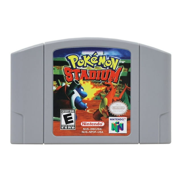 Pokémon Stadium para Nintendo 64 - Videojuego completamente nuevo