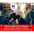 thumbnail image 3 of Hinged Knee Brace Support with Strap & Side Patella Stabilizers for Protection & Pain Relief for Arthritis, Meniscus Tear, ACL, MCL - Sports Compression Wrap for Running & Recovery - Men & Women (L), 3 of 4