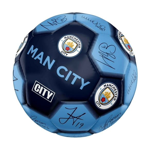 Manchester City FC Signature 26 Panel Soccer Ball