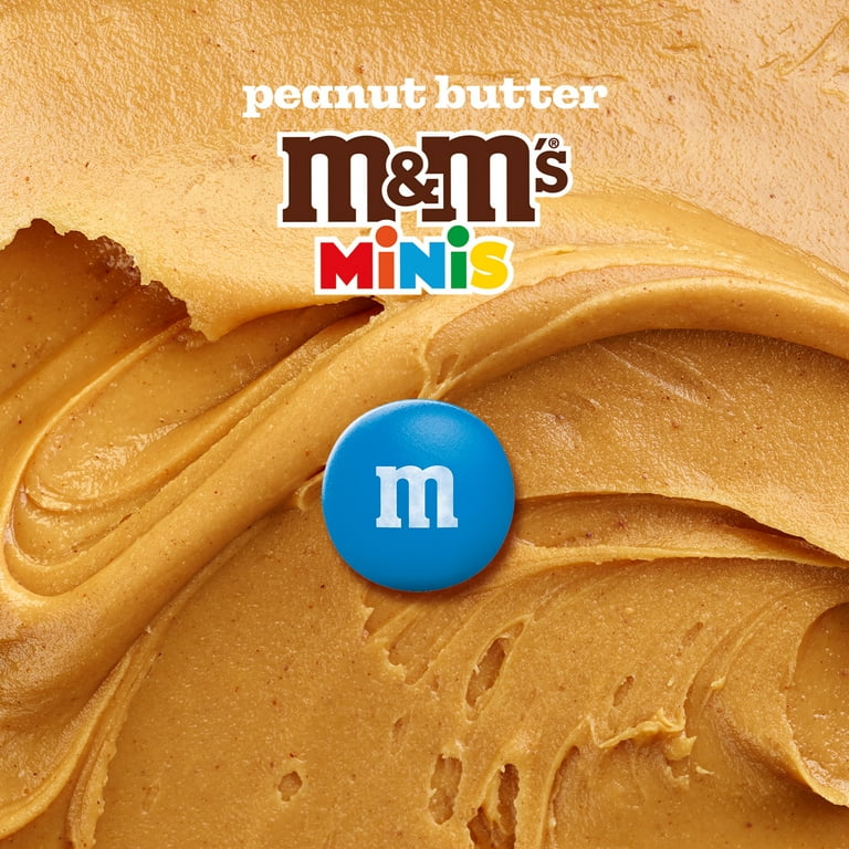 M&M's Minis Peanut Butter Milk Chocolate Candy, Sharing Size - 8.6 oz. Bag
