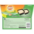thumbnail image 2 of OFF! - ! Vela de mesa con forma de cubo de citronela, paquete doble, 2 of 11