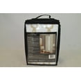 thumbnail image 3 of Designer's Select Claudia Geo Back Tab Window Curtain Panel 95" White/Sand, 3 of 6