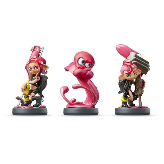Octoling 3-Pk, Splatoon Series, Nintendo amiibo, NVLEAE3E
