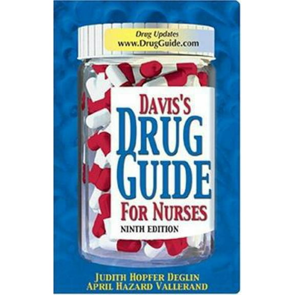 Pre-Owned Davis's Drug Guide for Nurses (Paperback) 0803611544 9780803611542