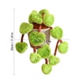 thumbnail image 2 of 11.8" Plant Plush Cute Stuffed Animal Doll Soft Hugging Gift for Teens Friends, Birthday Graduation Valentines Day Gifts, Room Decor Collectible Keepsake, B, 2 of 5