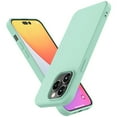 thumbnail image 1 of Liquid Silicone Case for iPhone 14 ,14 Pro ,iPhone 14 Plus ,iPhone 14 Pro Max , Full Body Protective Cover, Shockproof, Slim Phone Case, Anti-Scratch Soft Microfiber Lining,(Black), 1 of 8