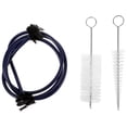 thumbnail image 1 of 1 Set Trumpet Cleaning Tools Kit Trumpet Pointed Brush Mouthpiece Brush (Dark Blue), 1 of 8