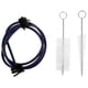 thumbnail image 1 of 1 juego de herramientas de limpieza para trompeta, cepillo puntiagudo, accesorios para trompeta (azul oscuro), 1 of 5