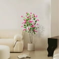 thumbnail image 3 of Tzou 4.9ft Artificial Bougainvillea Tree – Realistic Blooming Faux Plant with Flowers for Indoor & Outdoor Decor, 3 of 6