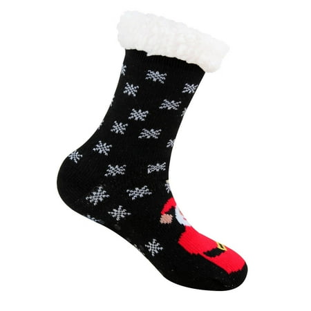 

Nomeni Womens Autumn And Winter Christmas Socks Floor Socks Snow Socks Thickened Fleece Socks