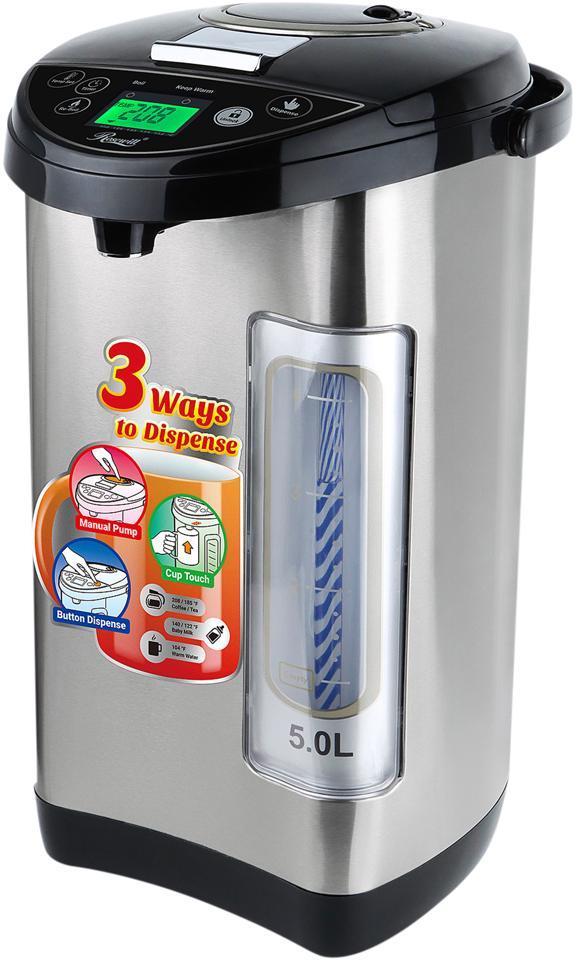 Rosewill 5L Electric Stainless Steel Hot Water Boiler and Warmer, 5