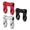 thumbnail image 4 of Aluminum Alloy Double Stem Computer Mount Extension Cycling Refit Black, 4 of 8