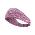 thumbnail image 2 of Cinta para La Cabeza para Ejercicio, Banda para El Sudor, Portátil, para Gimnasio en Casa, Suministros de Envoltura Ancha para La Cabeza, Banda para E Púrpura, 2 of 8