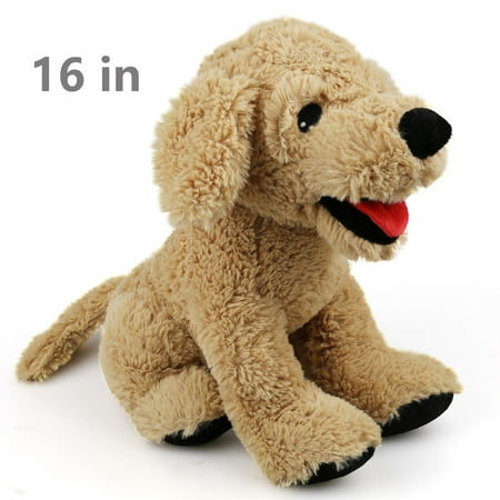 Dog Stuffed Animals, 12 in Soft Cuddly Golden Retriever Plush Toys, Stuffed Puppy Dog Toys Gift for Kids, Dog, (Best Toys For A Golden Retriever)