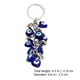 thumbnail image 3 of ColoMX Turco Diablo Azul Ojos Llavero Colgante Ornamento Llavero de corona azul, 3 of 7